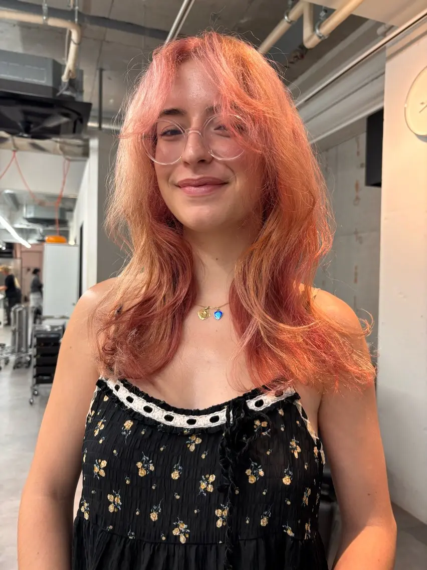 ロング カラー 中野 晴登のヘアスタイル