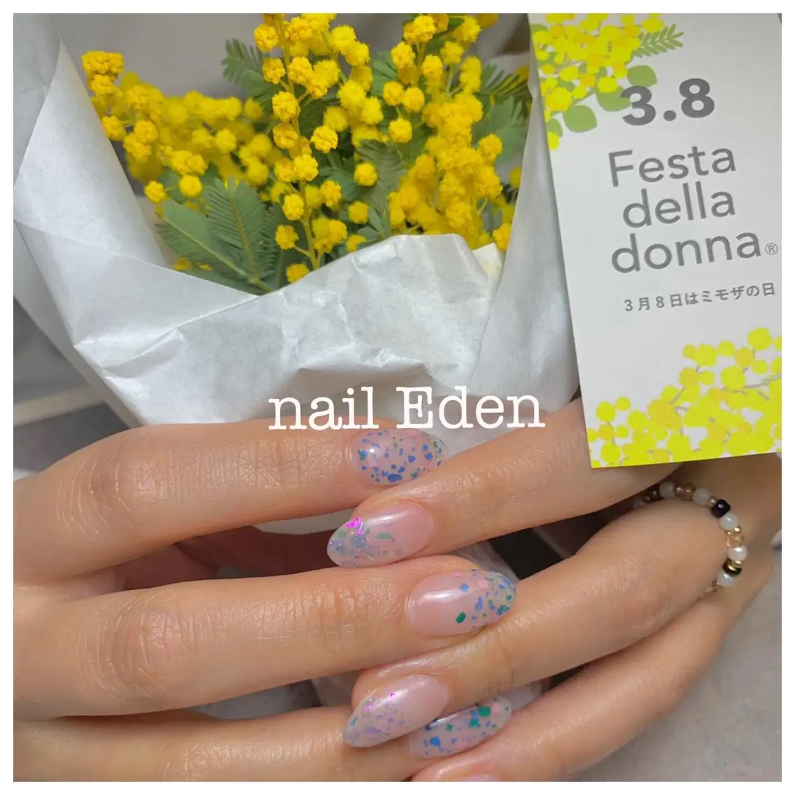 ネイル ジェルネイル Eden ♾️のネイルデザイン