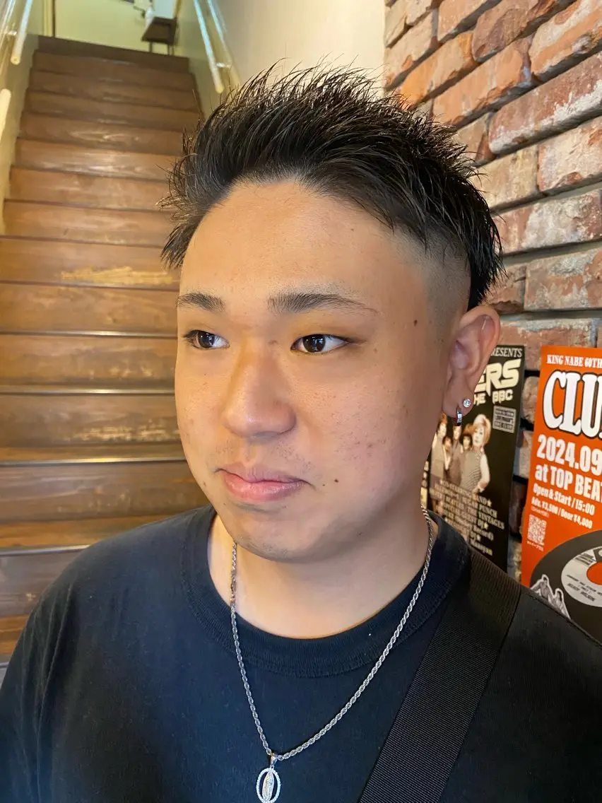 メンズ 高塩翔大 髪質改善のヘアスタイル