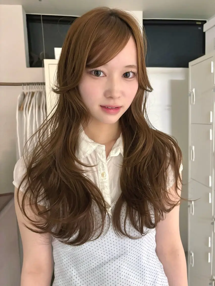 【新規・平日限定】カット＋透明感カラー＋髪質補修TR　9,900円の写真