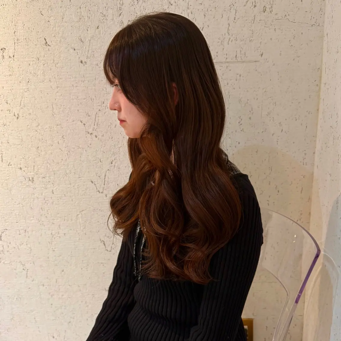 ロング カラー カット ヘアカラー トリートメント mai / linoah˚✧のヘアスタイル