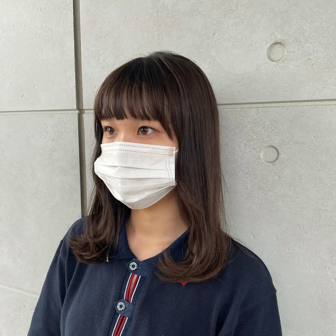 ミディアム カラー パーマ ヘアアレンジ メンズ キッズ マツエク・マツパ ケアカラー パリジェンヌラッシュリフト まつげパーマ エクステ 髪質改善 sara 荒井店のヘアスタイル