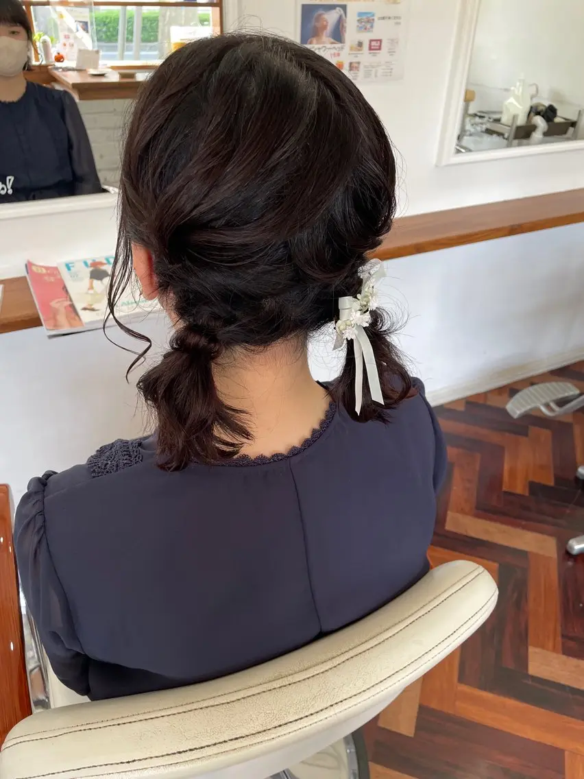 ヘアアレンジ 塔崎 りこのヘアスタイル