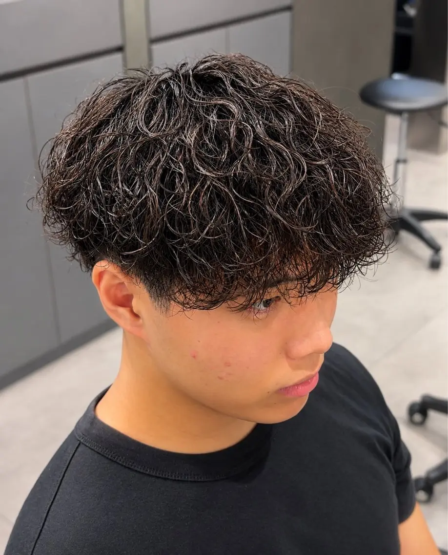 パーマ メンズ カット パーマ 💥パーマ特化💥 /メンズ専門/そらのヘアスタイル