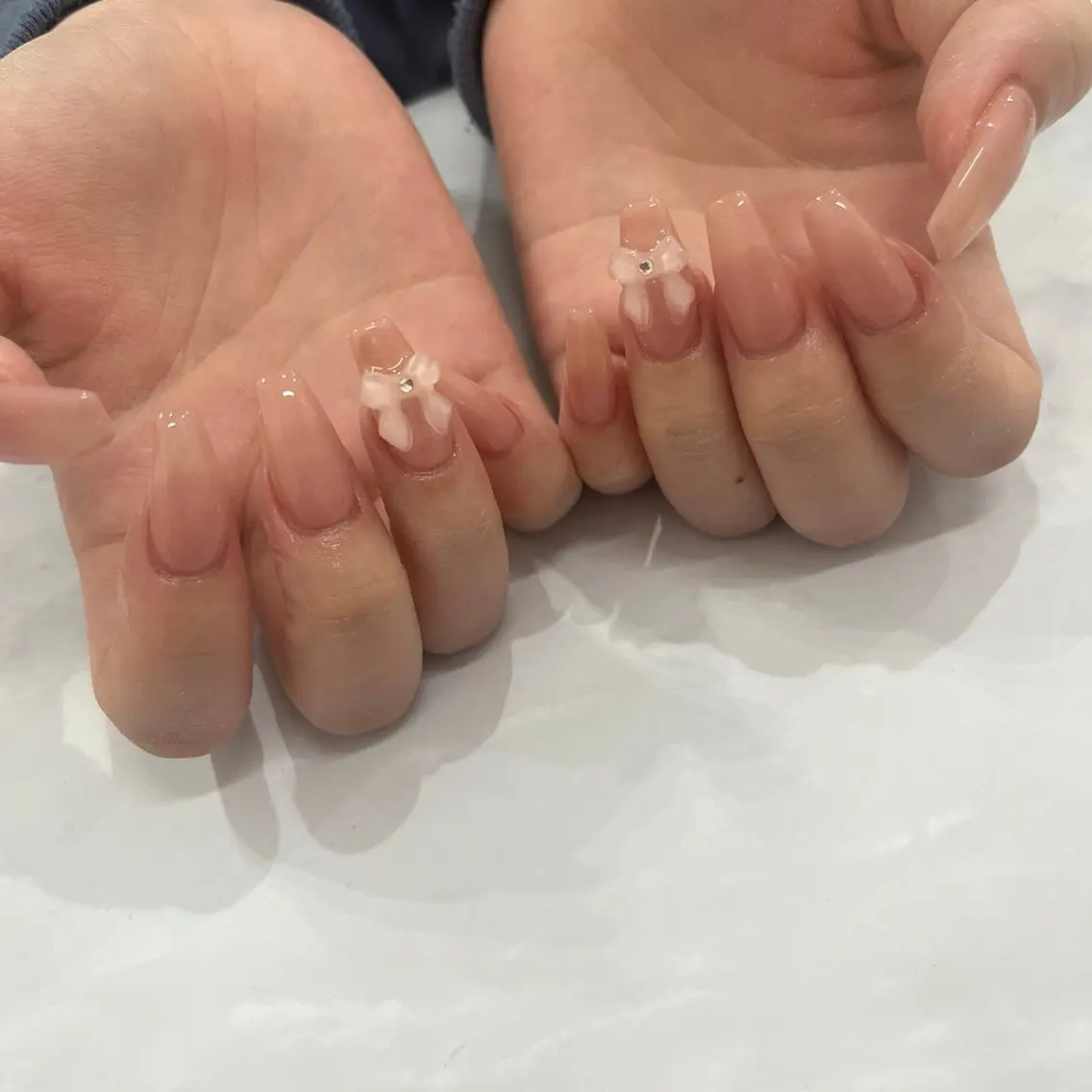 (オフなし)ハンド🩷ワンカラーorグラデーション🩷の写真