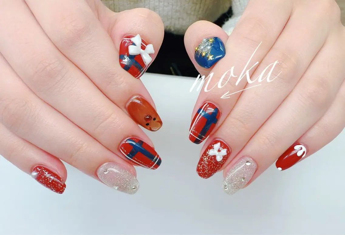 ネイル ハンドネイル ハンドケア 胡蝶蘭レディースサロ ンNailMOKAのネイルデザイン