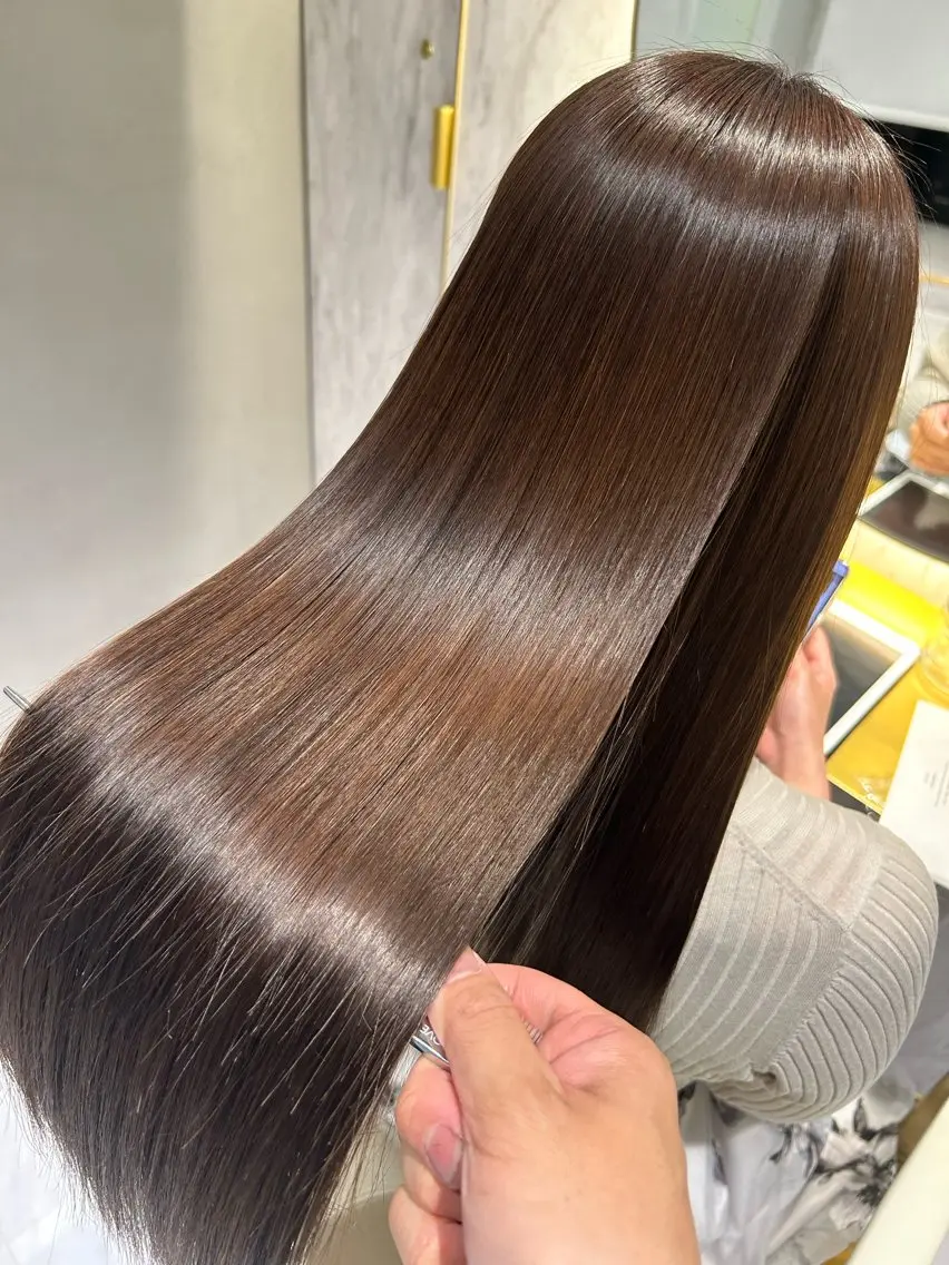 カラー ヘアカラー 山口 鈴のヘアスタイル