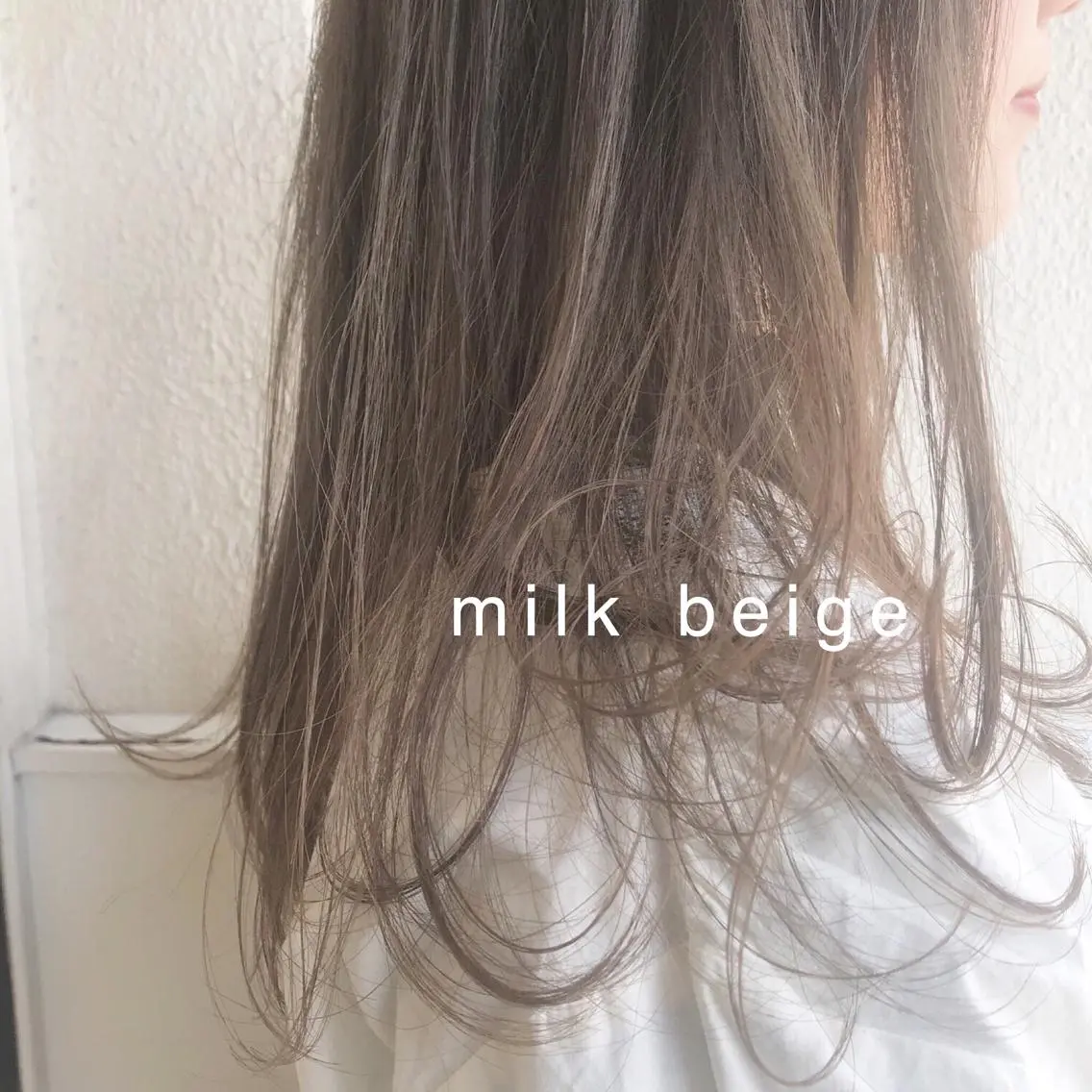 セミロング カット パーマ Musiiik hairのヘアスタイル