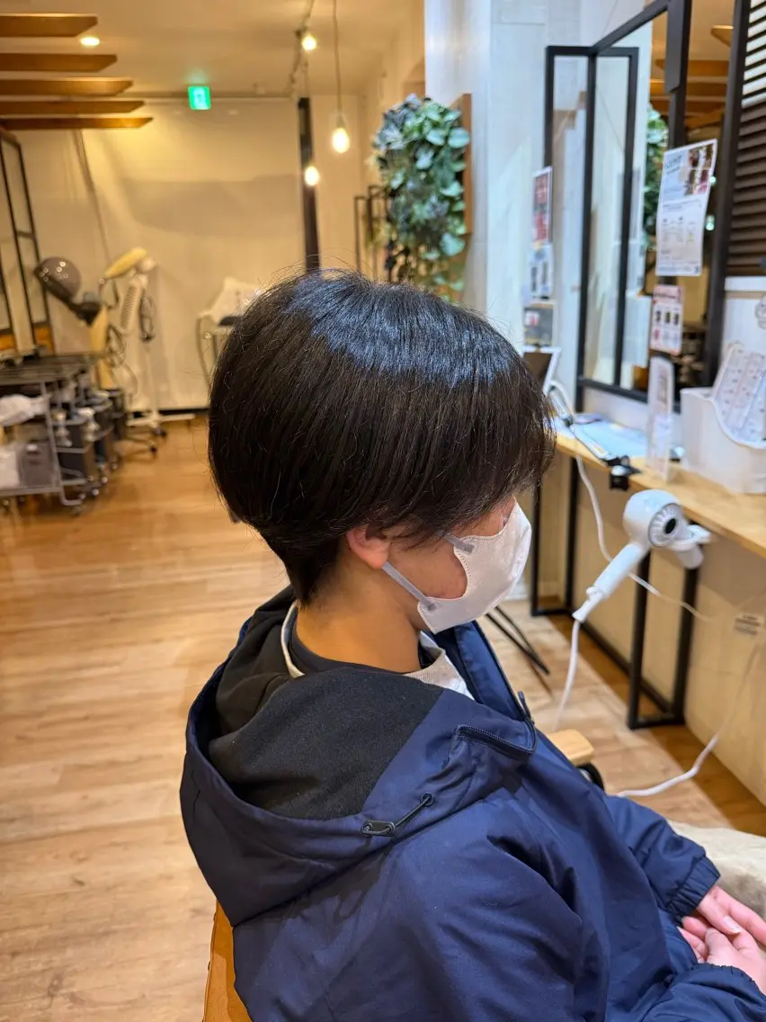 ショート 北川 万里子のヘアスタイル