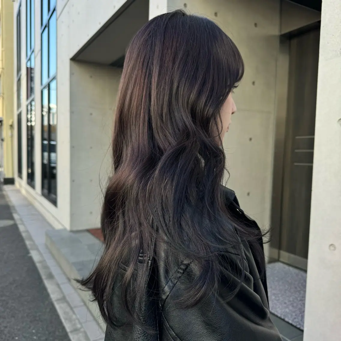 ロング カラー カット ヘアカラー トリートメント 似合わせhair /モガミユナ🎀のヘアスタイル