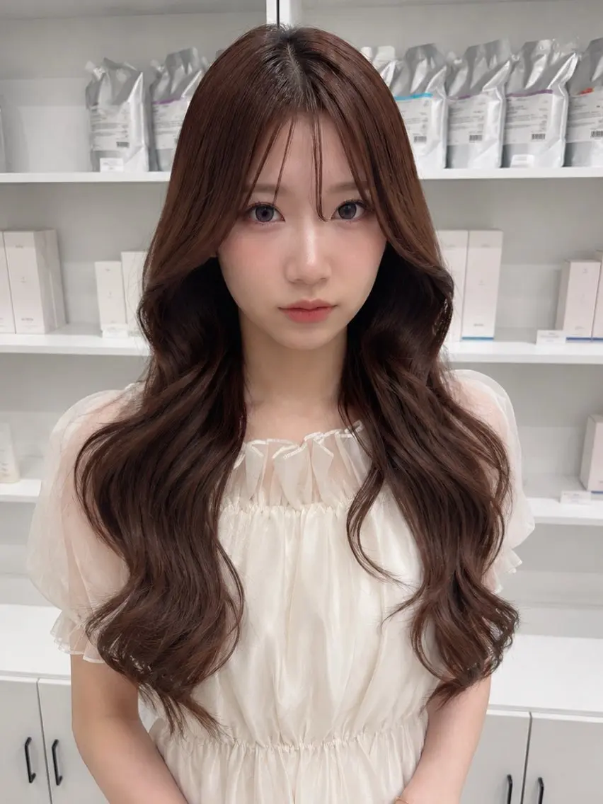 ロング カラー Miyu/モデル募集 /京都烏丸・四条大宮のヘアスタイル