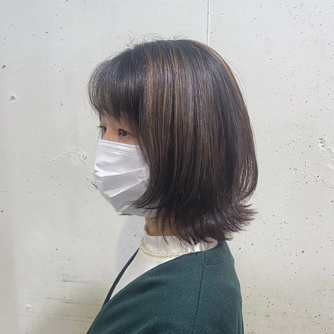 ミディアム カラー ヘアアレンジ ボブ ✨️ボブカット中村 真緒✨️のヘアスタイル