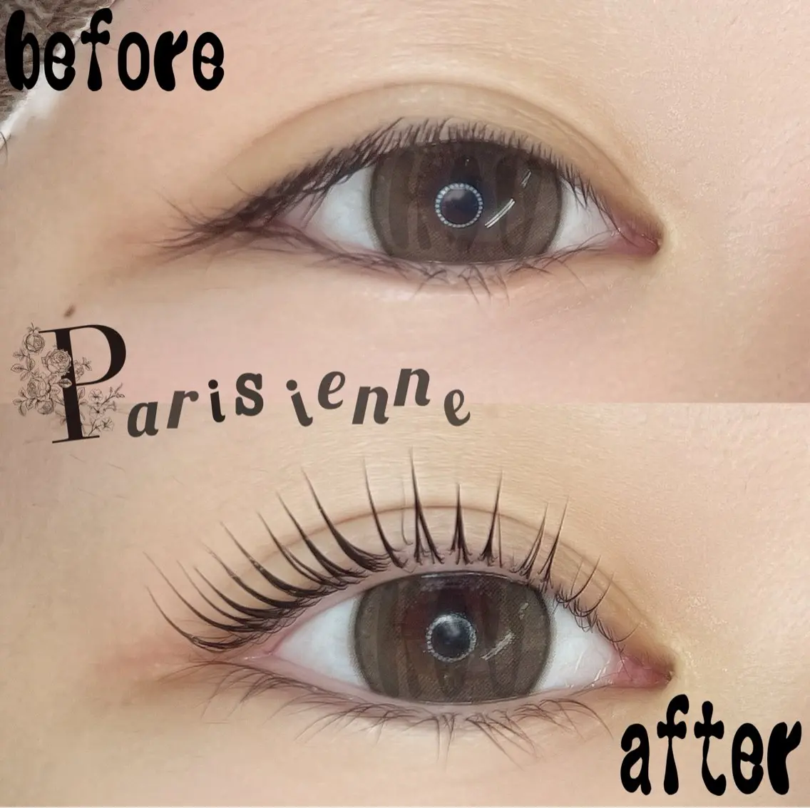 マツエク・マツパ パリジェンヌラッシュリフト マツパ KIUeyelash ✴︎koharuのマツエク・マツパデザイン
