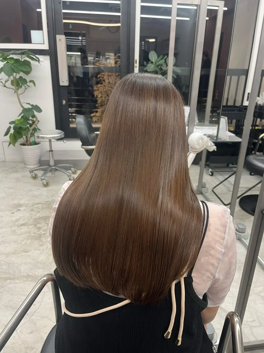 ロング カラー An 矯正モデル募集✨のヘアスタイル