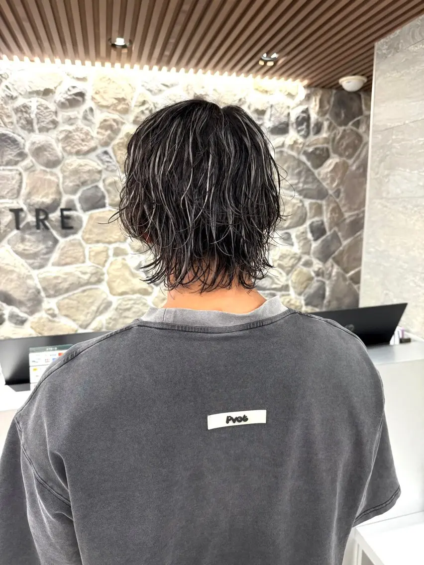 🔥MENSハイライト&カット🔥ケアブリーチ込み💫の写真