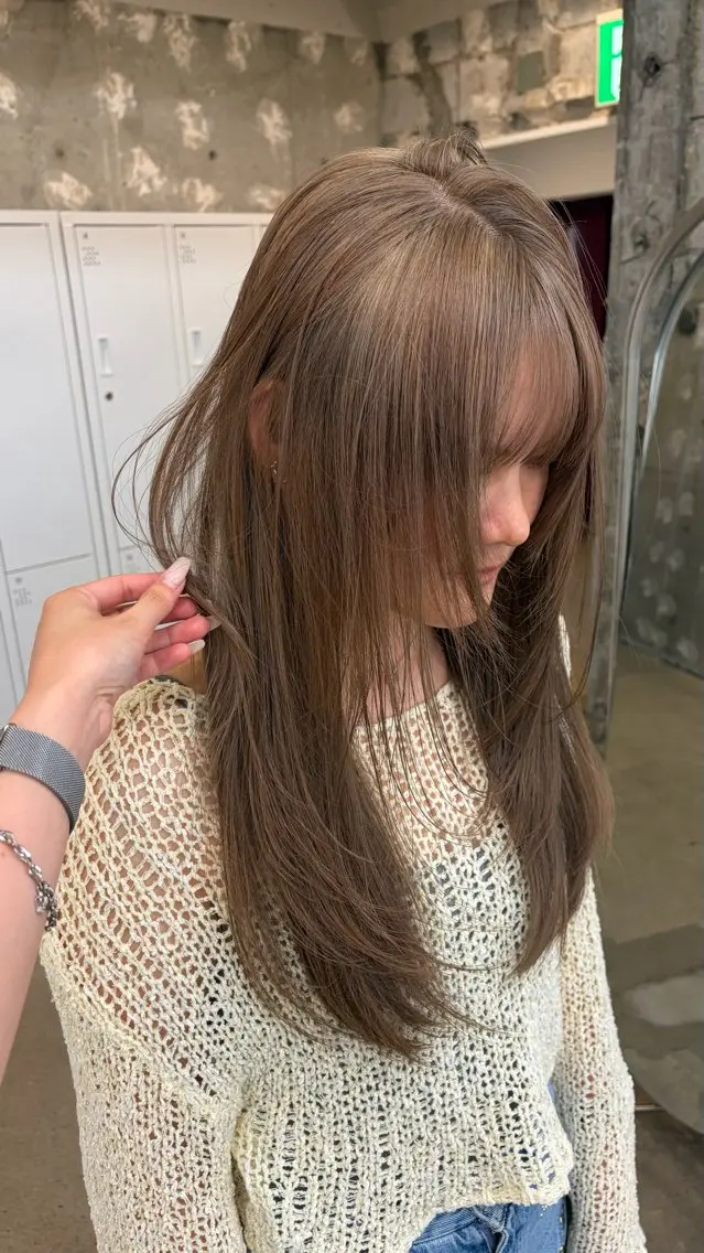 ロング ヘアカラー riko/ SYS by fitのヘアスタイル