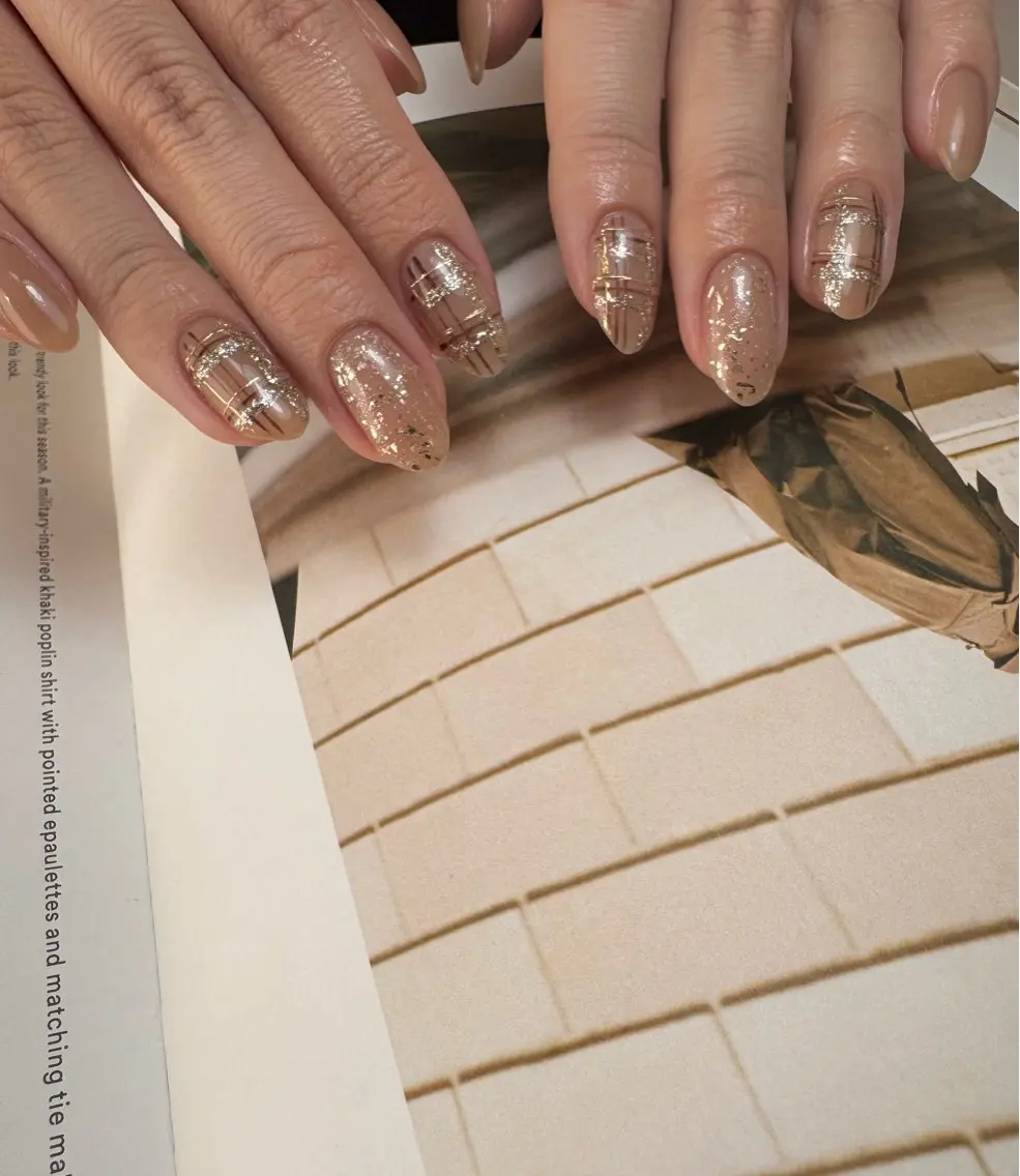 ネイル 冬ネイル クリスマス ハンドネイル 白日-hakubi nail-のネイルデザイン