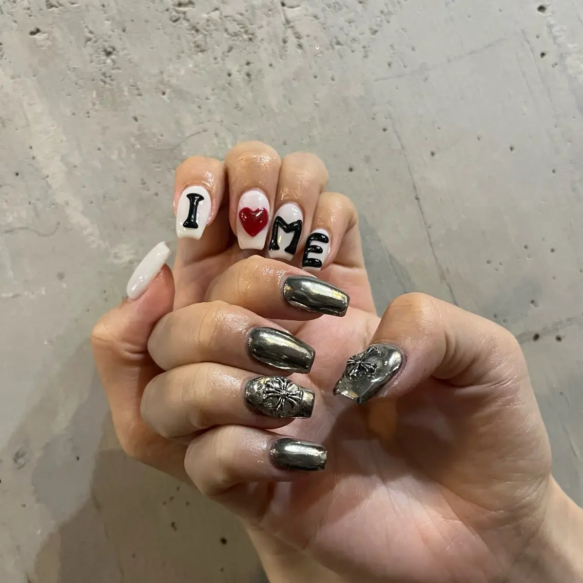 ネイル ハンドネイル IROHA nail Ami🐊🎀のネイルデザイン