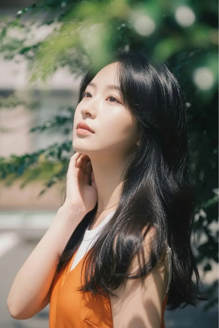 ロング ヘアカラー 石沢 知康のヘアスタイル