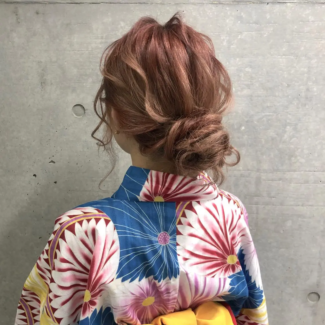 ミディアム ヘアアレンジ 浴衣 ヘアセット 卒業式お呼ばれ🕊️ ヘアセット✴︎ミキのヘアスタイル