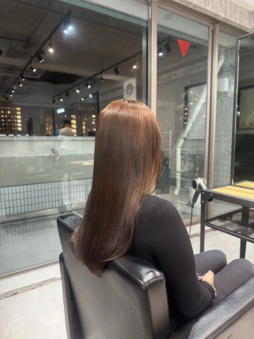 ロング Tanaka sakiのヘアスタイル