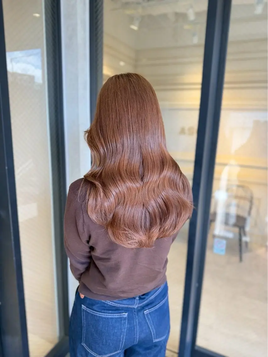 カラー ヘアカラー トリートメント 💙透明感艶カラー/ ゆうな💙のヘアスタイル