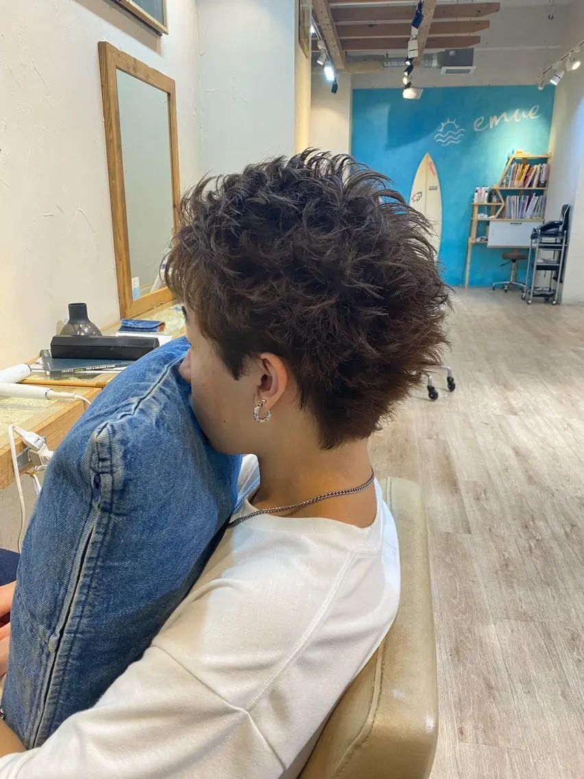 カラー メンズ 増山  丈汰/ emue湘南台のヘアスタイル