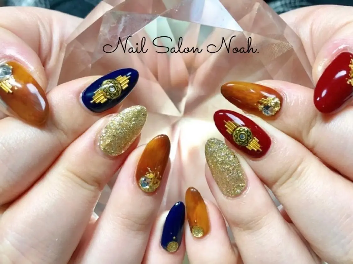 ネイル 持ち込み ハンドネイル Nail Salon Noah.のネイルデザイン