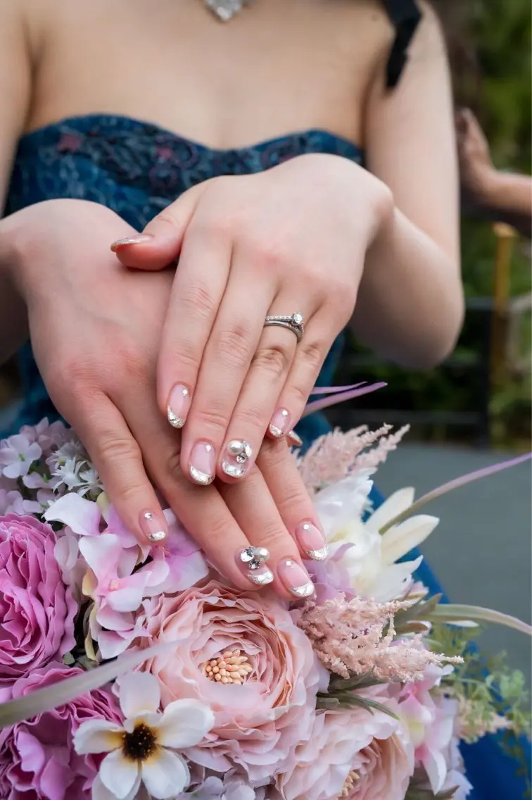 ネイル ブライダルネイル 💅fleur Ayumiのネイルデザイン