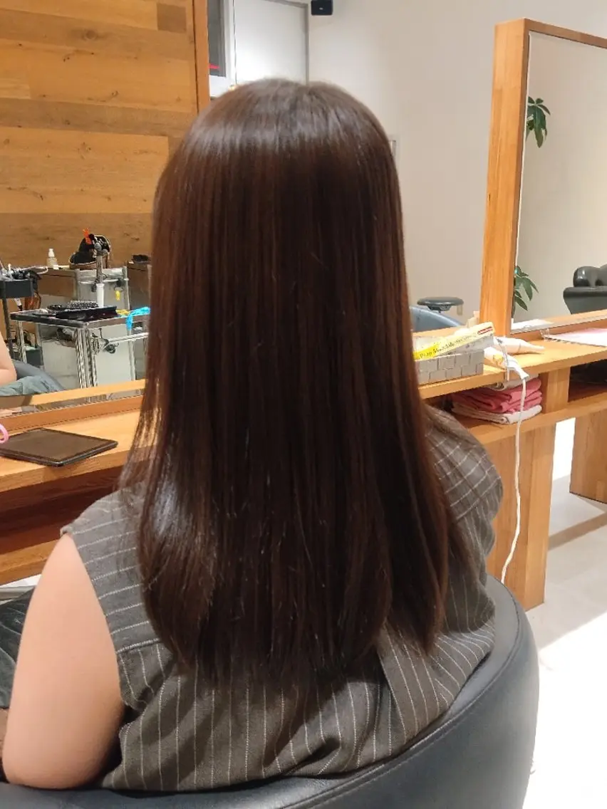 ロング 合田 美空のヘアスタイル
