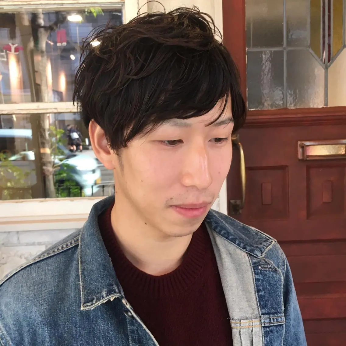 ショート パーマ メンズ メンズパーマ カット hair salon Zöld.のヘアスタイル