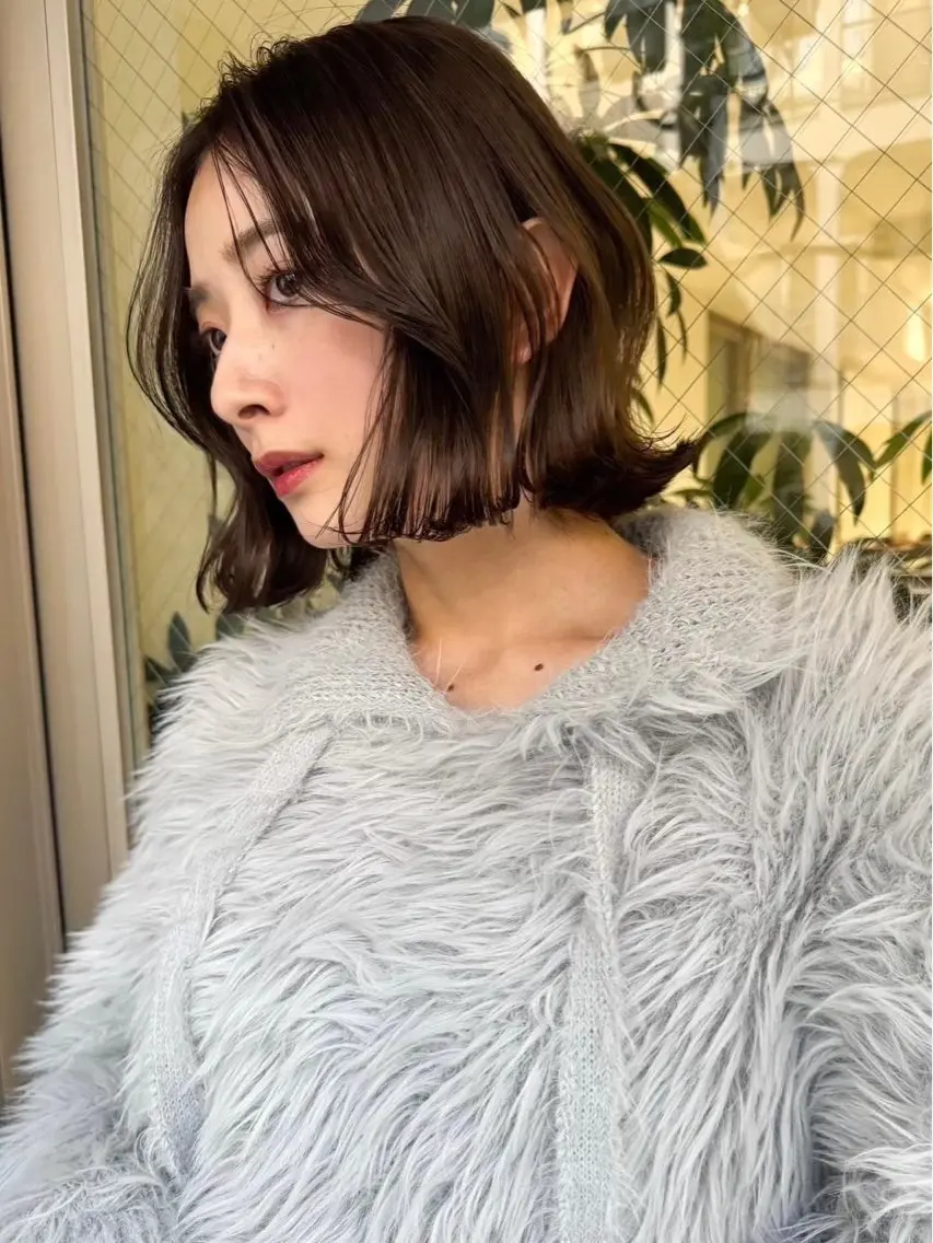 ショート カット ヘアカラー トリートメント 韓国風/顔周り/レイ ヤー/北千住/凛太郎のヘアスタイル