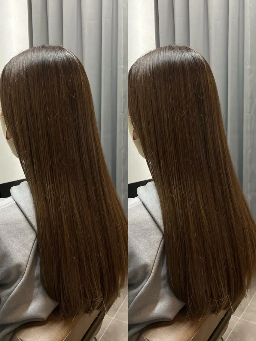 オーガニックカラー+オッジオット3stepトリートメントの写真