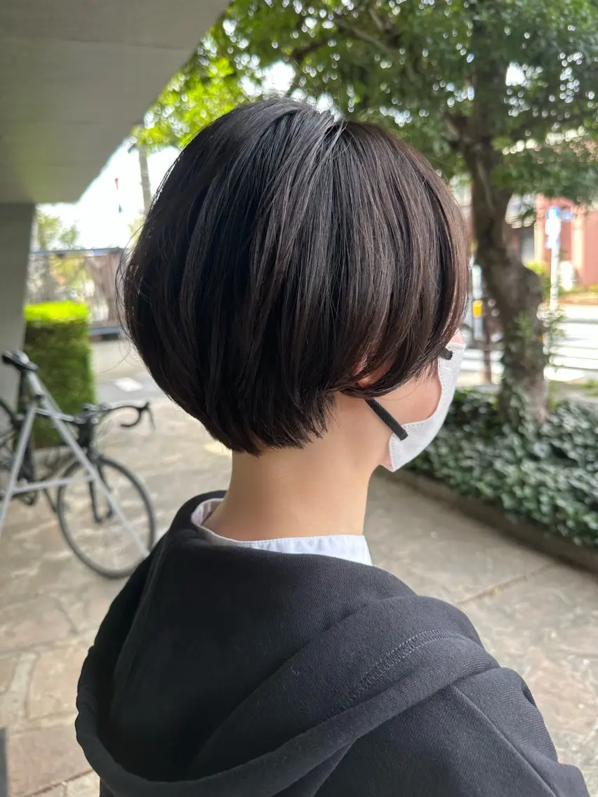 ショート ショート・ウルフ✂︎ 安住有咲子のヘアスタイル