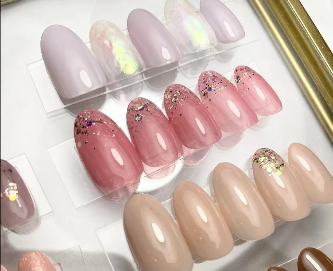 ネイル オフィスネイル シンプルネイル Colorer'me クロレミーのネイルデザイン