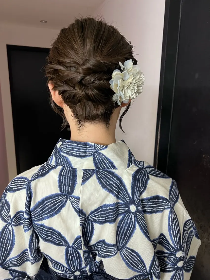 ショート ヘアセット chamo 褒められショートのヘアスタイル
