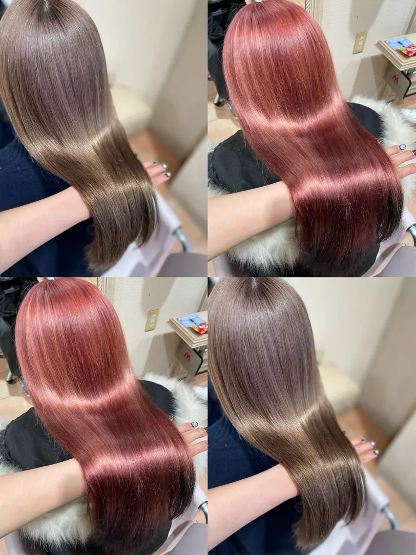 ロング トリートメント めぞんどぼーて REINAのヘアスタイル