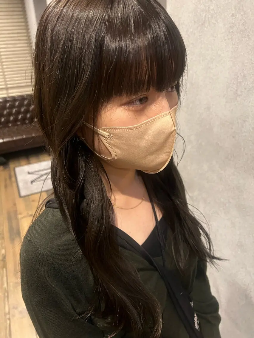 ロング 🎀ボブ特化🎀透明 カラー/艶髪あやなのヘアスタイル