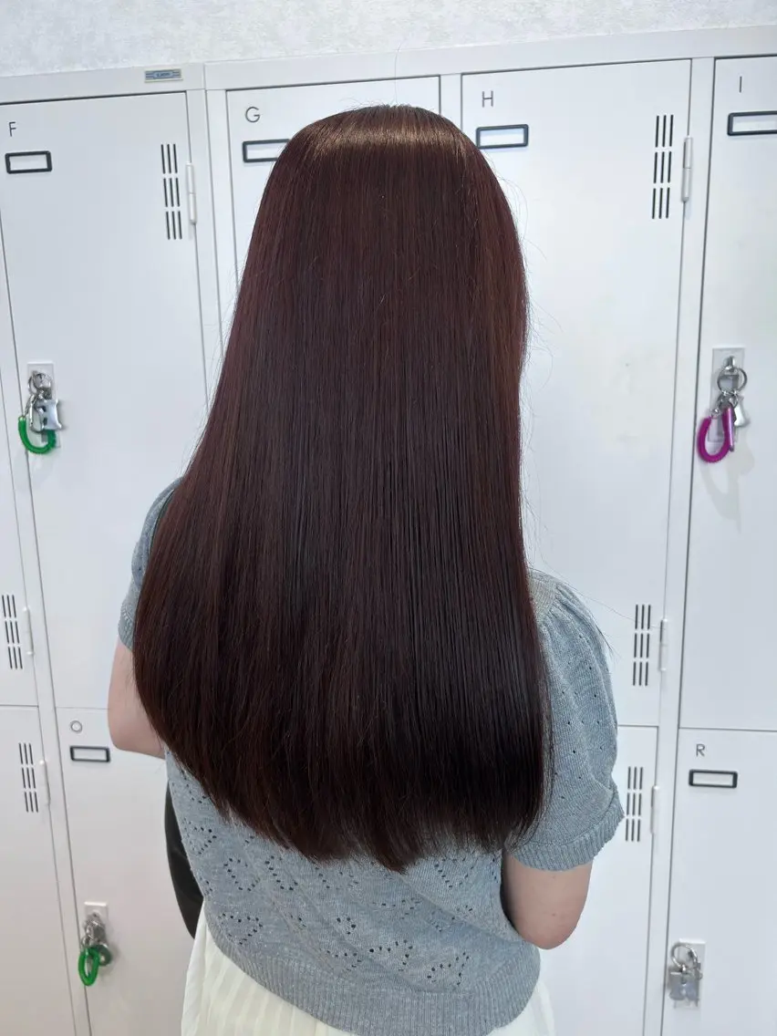 ロング カラー モデル募集 阿南 仁太のヘアスタイル