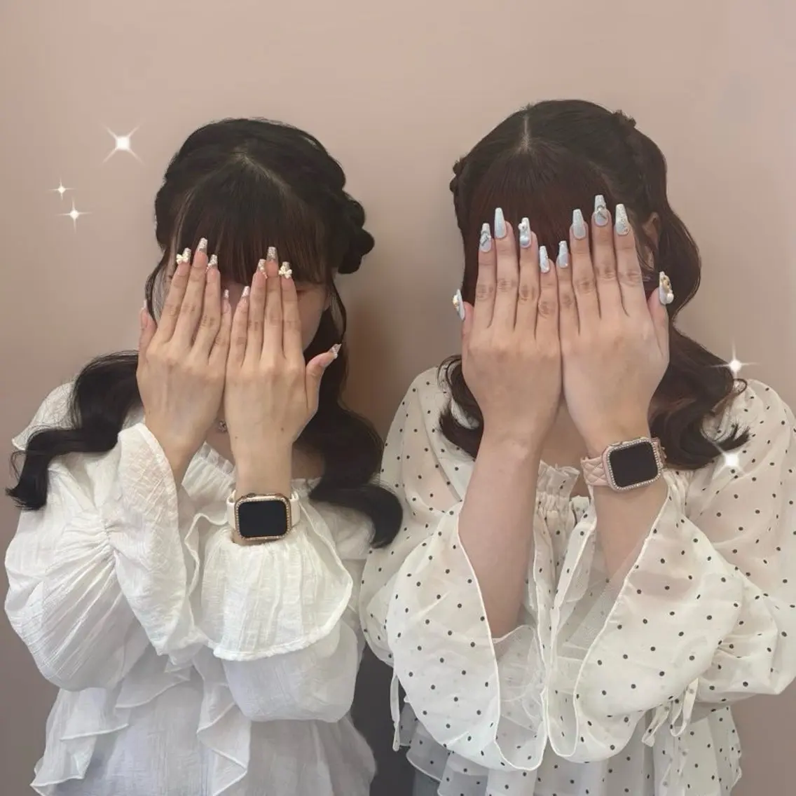 ヘアアレンジ OZ梅田♡ ゆはなブリーチのヘアスタイル