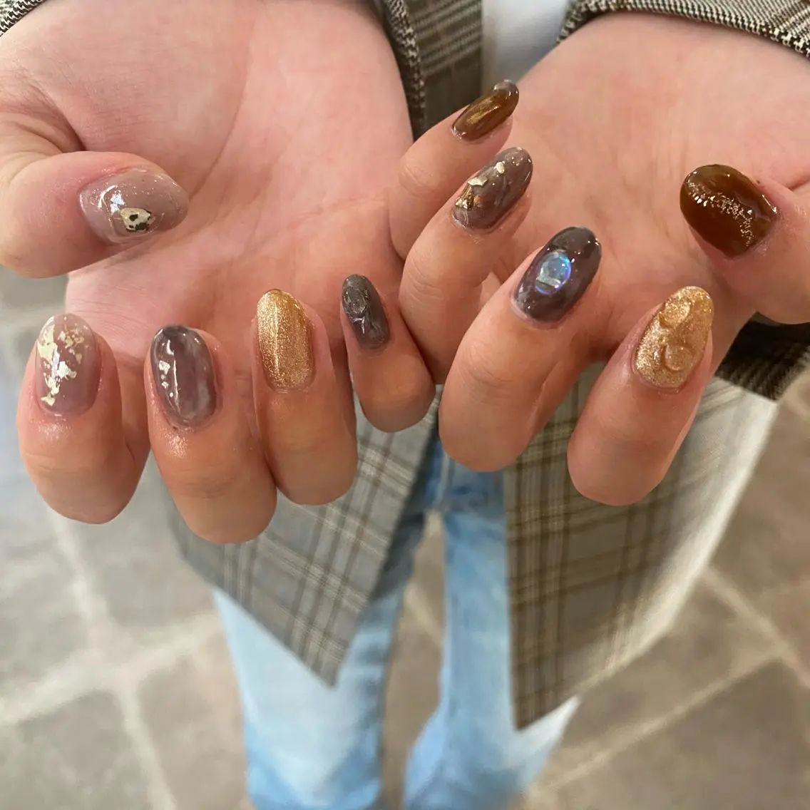 ネイル ニュアンスネイル ひろこ eyelist🎀のマツエク・マツパデザイン