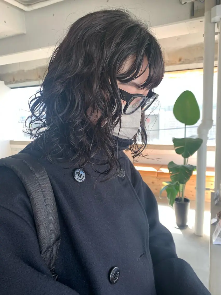パーマのみ(カットはついてません)の写真