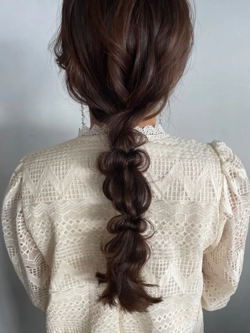 ロング ヘアセット MARO【ヘッドスパ 専門店】HISAYOのヘアスタイル