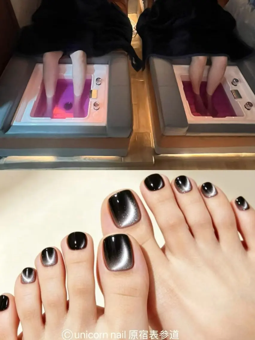 ネイル フットネイル unicorn nail原宿表参道のネイルデザイン
