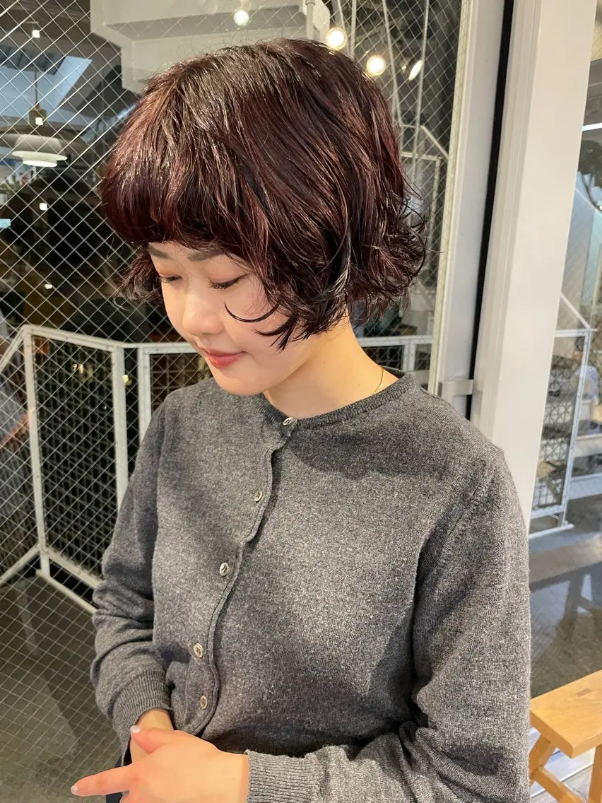 ショート cyez rinkaのヘアスタイル