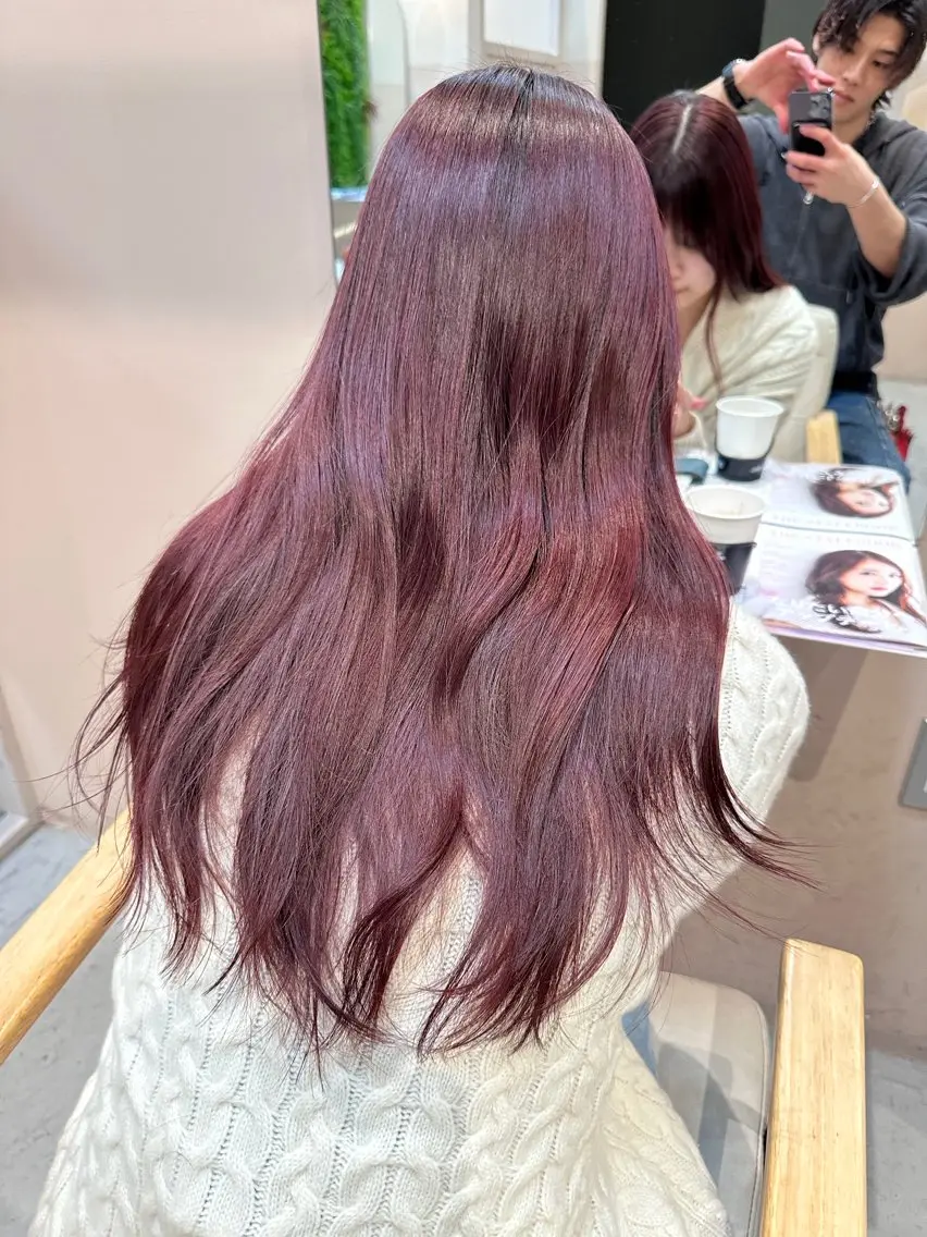 ロング カット ヘアカラー トリートメント 【sida茨木】小島 健太郎🫧✨のヘアスタイル