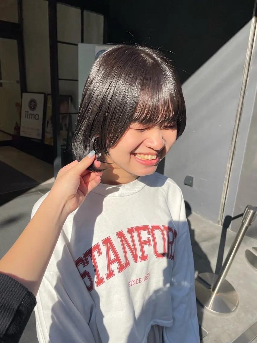 ショート BELLA ナナカのヘアスタイル