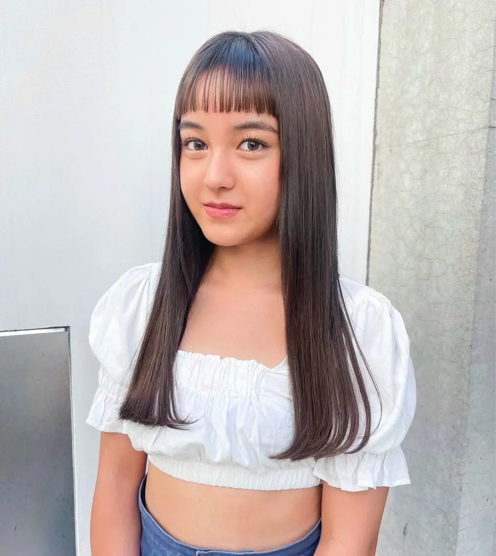 ロング カラー エクステ ロング 似合わせヘア 💐たかさきかなこのヘアスタイル