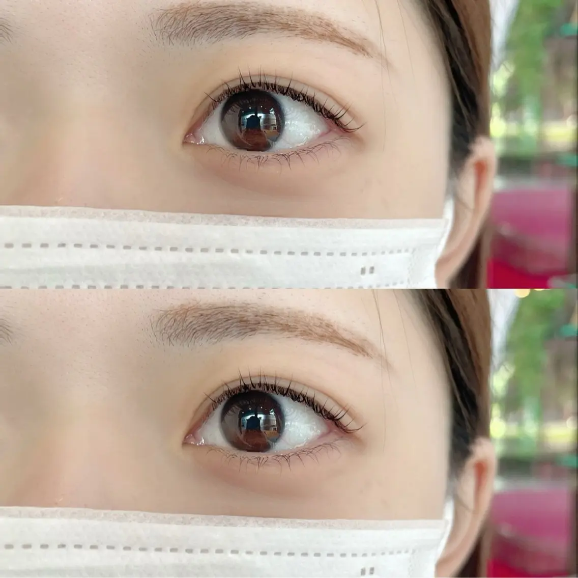 マツエク・マツパ 韓国風マツエク 一重×まつ毛パーマ ワックス脱毛 眉カット その他(アイブロウ) 豊田 希美のマツエク・マツパデザイン