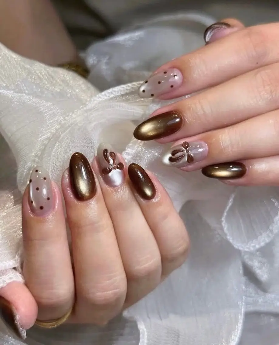 ネイル 韓国ネイル 持ち込み ニュアンスネイル ネイルチップ 冬ネイル LISA ANA.CHUOのネイルデザイン